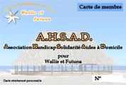 Carte de membre AHSAD